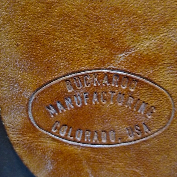 SALE! RARE! Buckaroo 1995 Vint Medium Leather Saddle Bag For Horse Or Motorcycle - Picture 6 of 16